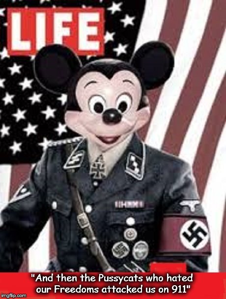 FASCIST MOUSE ON PUSSYCAT TERRORISTS ~