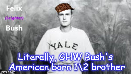 FELIX BUSH, GHW Bush's half brother