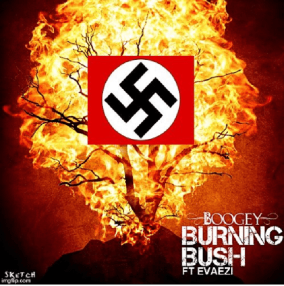 Swastika Burning Bush ~ 560