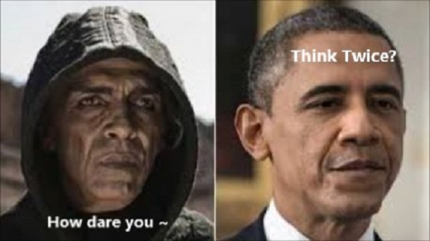 How dare you, think twice