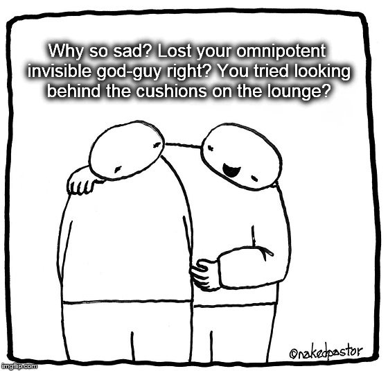 Lost god-guy ~ Under the cushions ~