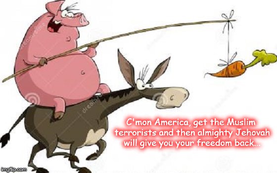 Pigs Muslims America ~