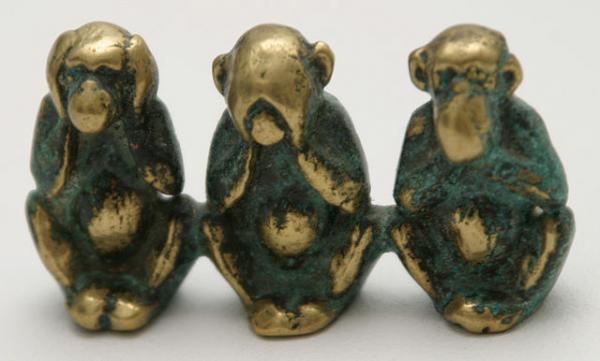 Three wise Monkeys