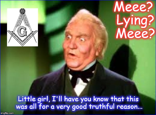 Wizard of Oz ~ Mason ~ Lying ~