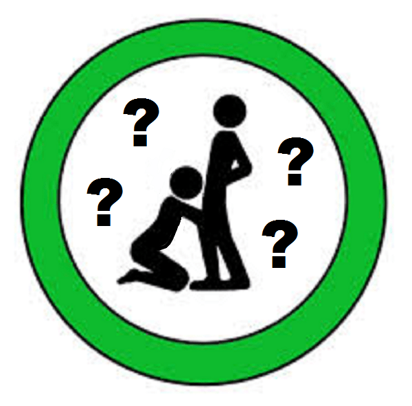 BJ Cartoon Blow Job Question mark male