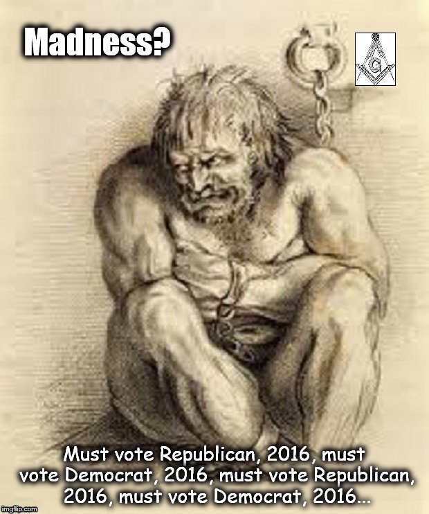 Madness 2016 ~ Must Vote Must Vote Must Vote