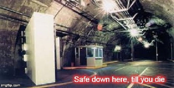 Underground bunker ~ Safe down here