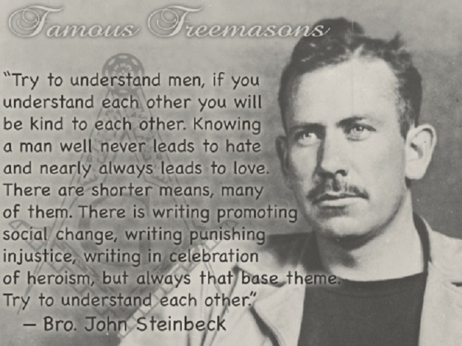 Famous Freemasons Jogn Steinback