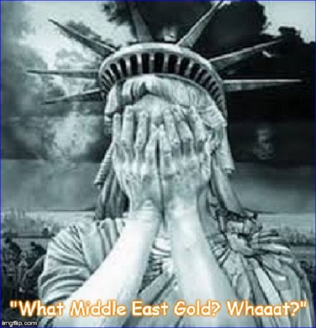 Lady Liberty ~ What Middle East gold ~