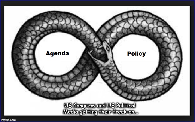 Loki and Reason ~ US Congress US Political Media snake agenda policy