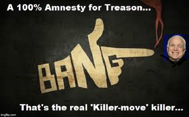 McCain amnesty for treason