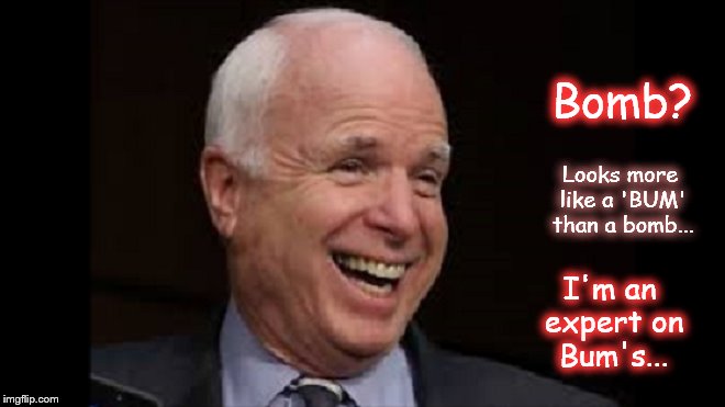 McCain Bomb Bum