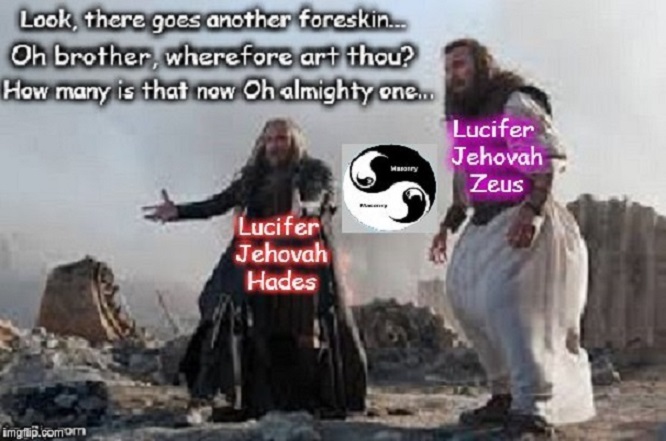 The Schizo God ~ Lucifer Baal Jehovah Hades Zeus ~