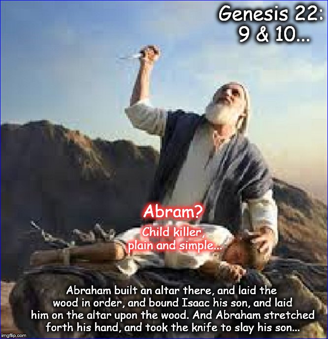 Abram child killer ~ Plain and simple