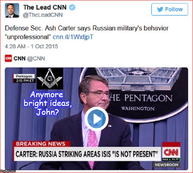 Ash Carter ~ Bright ideas John McCain MASON