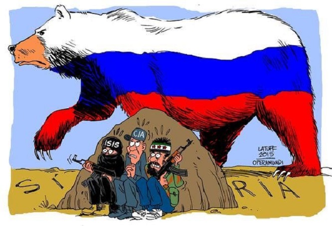 Iran wearing the Russian bear