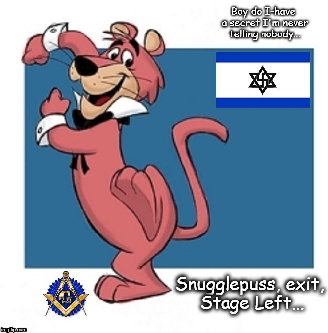 Snugglepus Exit Stage Left ~ MASON