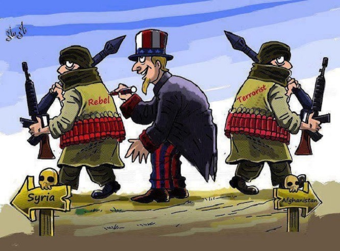 Uncle Sam the decider ~ Syria Afghan terrorist