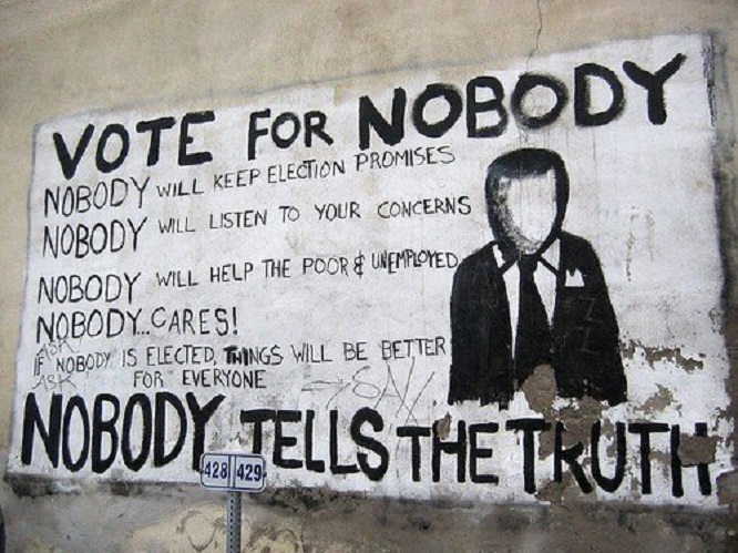 Vote for nobody