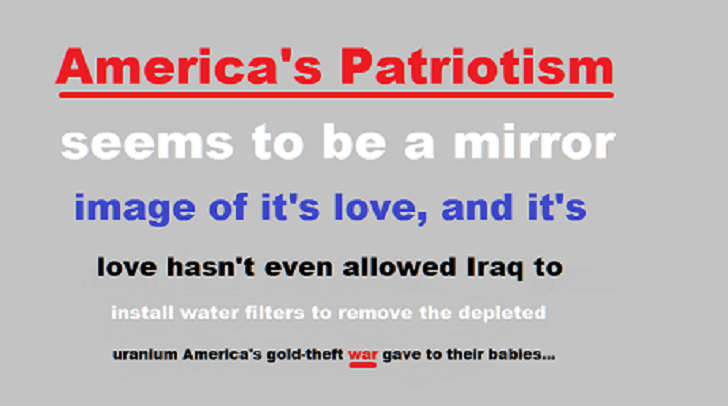 America's Patriotism