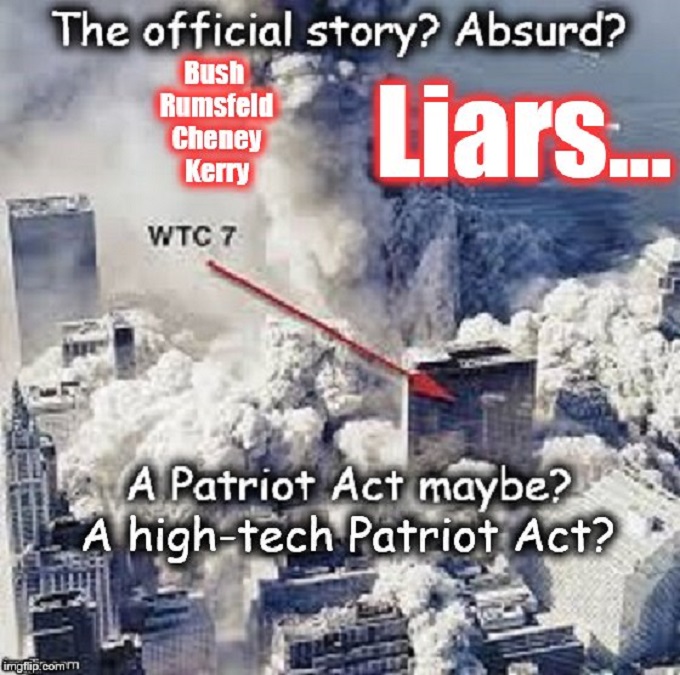 Bush Cheney Rumsfeld Kerry Liars 911