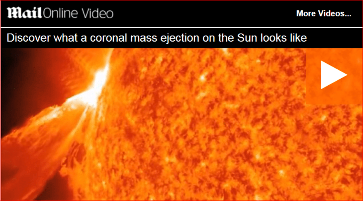 Coronial mass ejection