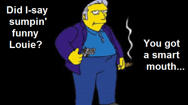 FAT TONY Louie Smart Mouth