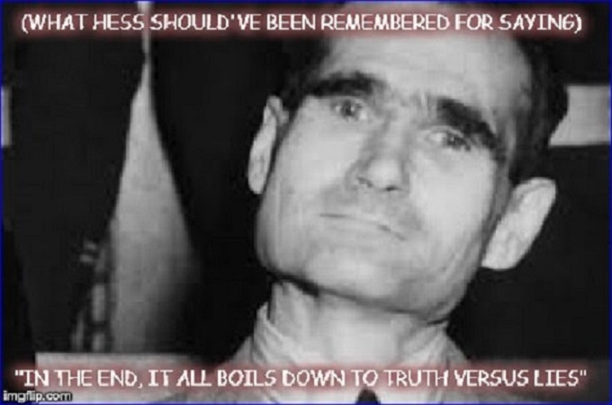Hess on truth ~ 600 ~