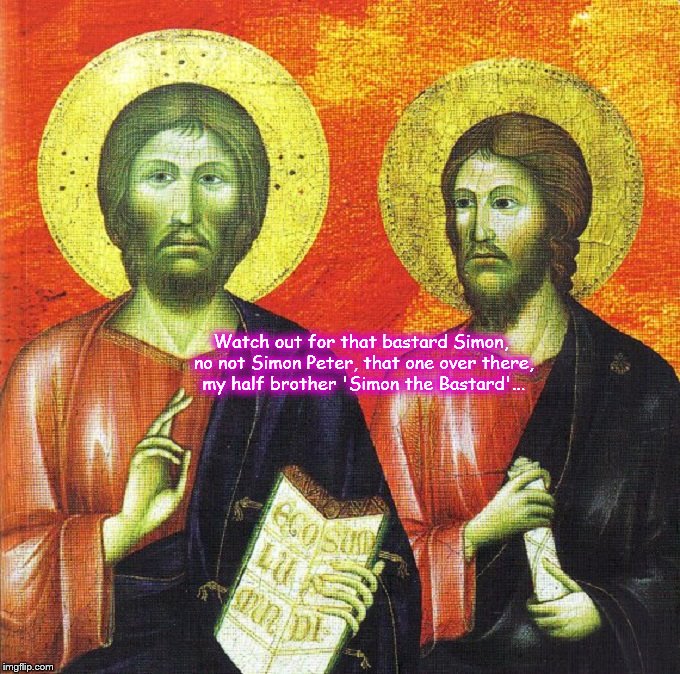 Jesus ~ Simon the Bastard