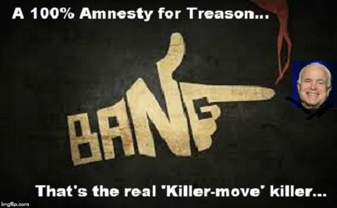McCain amnesty for treason