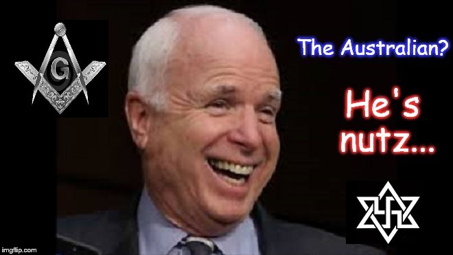 McCain the Australia he's nuts