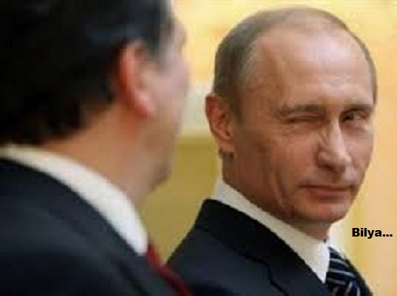 Putin winking Bilya