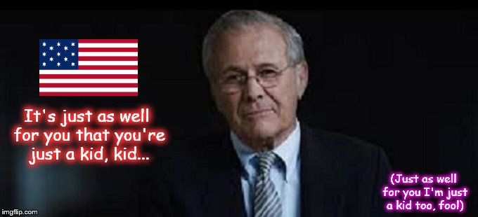 Rumsfeld ~ Just a kid