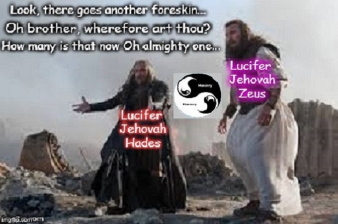 The Schizo God ~ Lucifer Baal Jehovah Hades Zeus ~