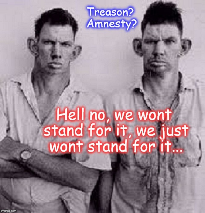 Treason Amnesty Inbred