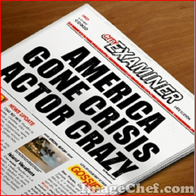 America crisis actor crazy