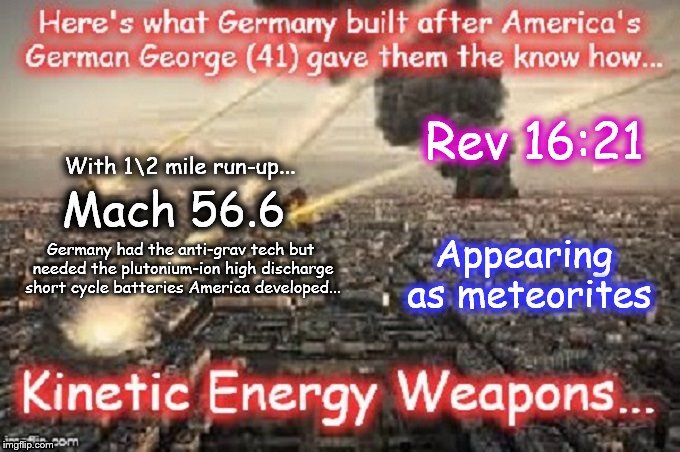 Germany's kinetic-energy weapons