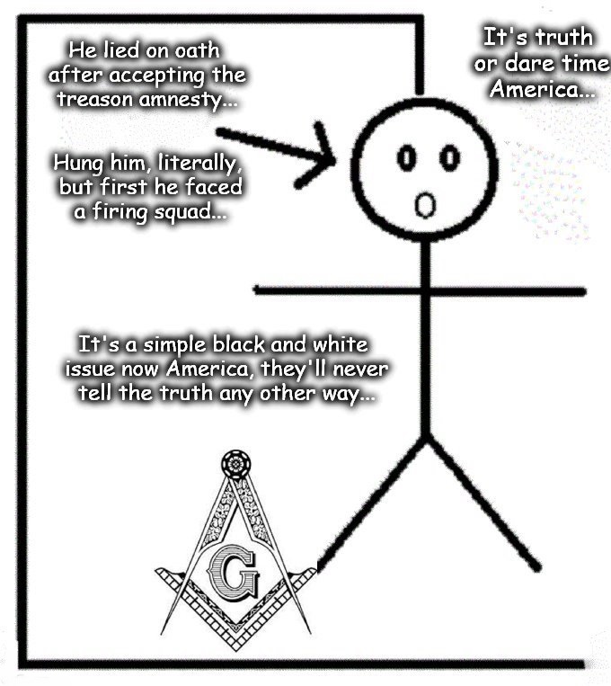 Hanf the treasonous dogs ~ It's truth or dare time