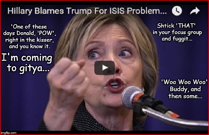 Hillary words in her mouth Donald