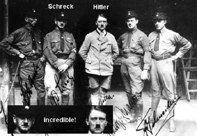 Hitler's dead lookalike driver 'Schreck'