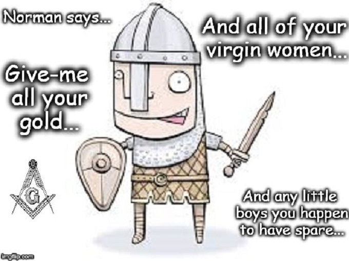 Norman says he's not a Mason ~