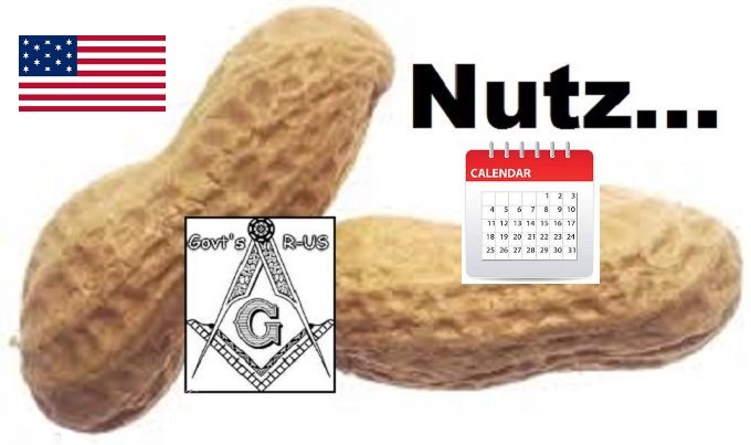 Nuts Nutz American Flag Calendar NO IMGFLIP