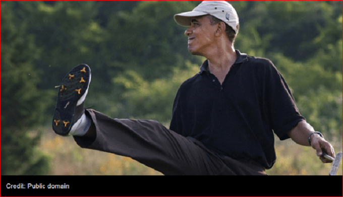 Obama golf