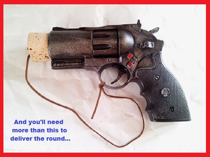 Pop Gun WEASEL 38 handgun