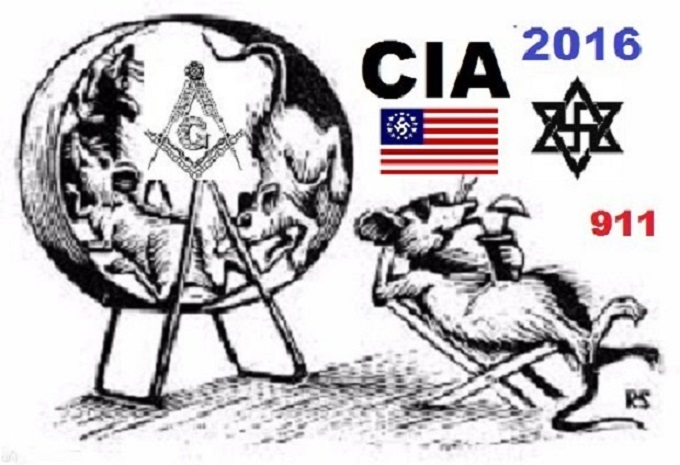 Rat's wheel of life ~ Nazis Jews 911 ~