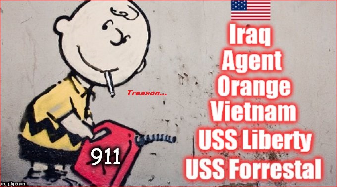 Charlie Brown BONFIRE 911 TREASON