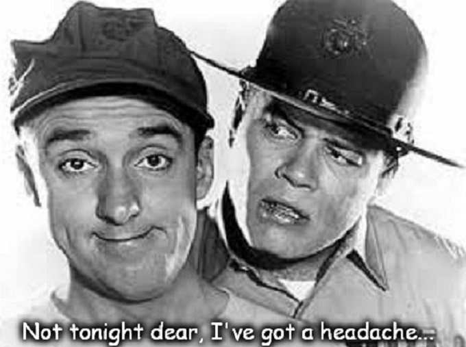 Gomer Pyle ~ Not tonight dear ~