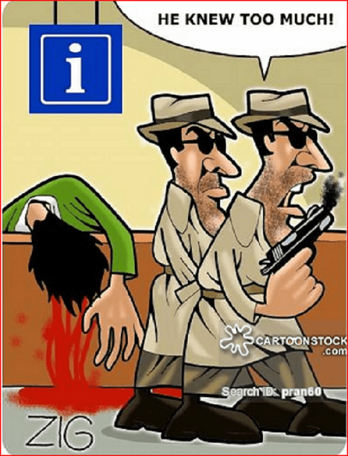 He knew too much cartoon BETTER