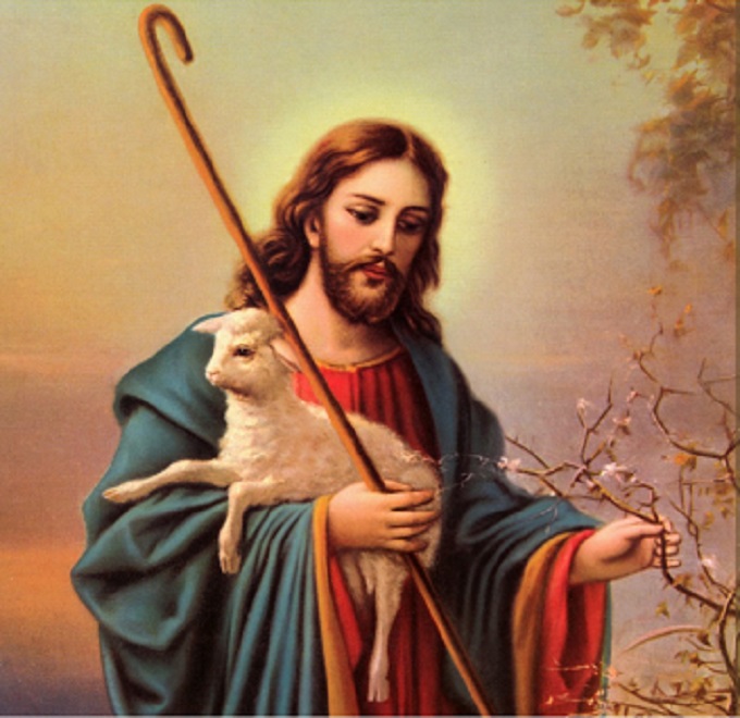 Jesus and the Lamb
