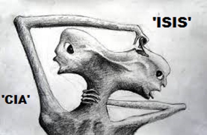 Paranoid Schizophrenia graphic ISIS ~ CIA